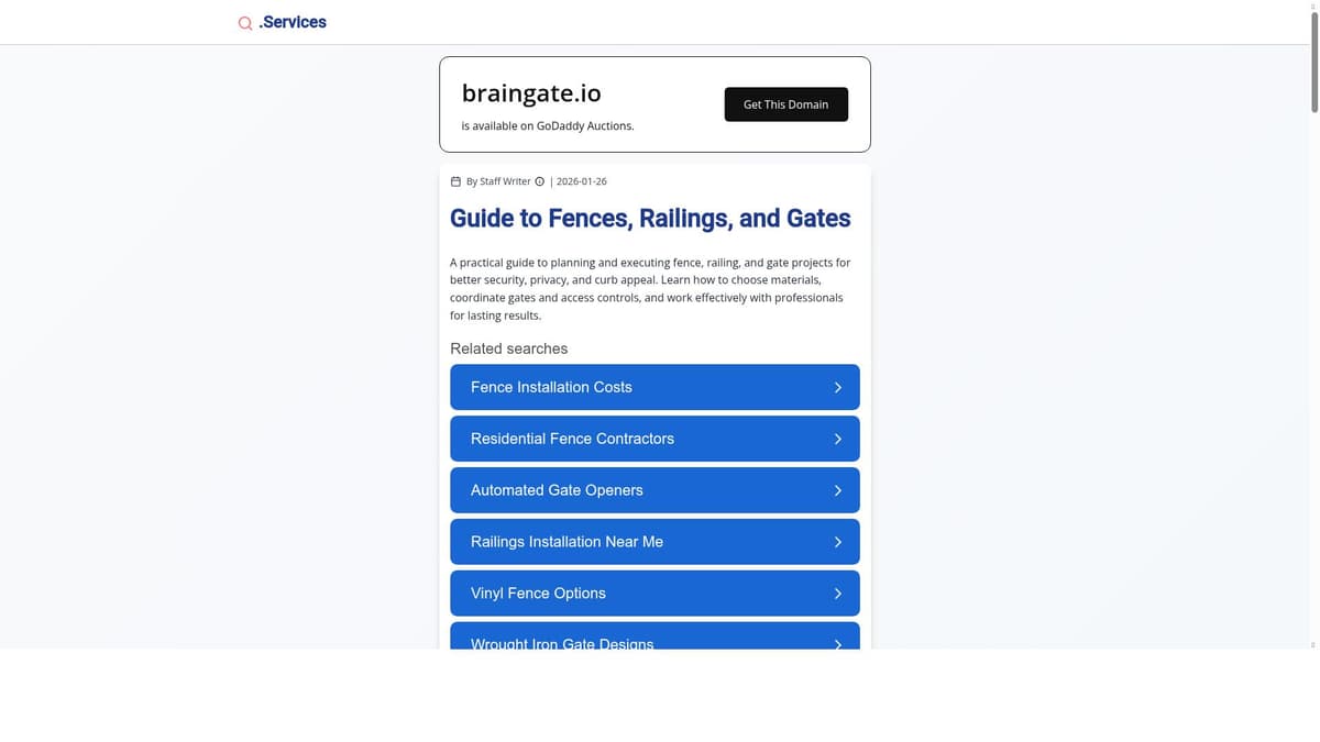 BrainGate.io