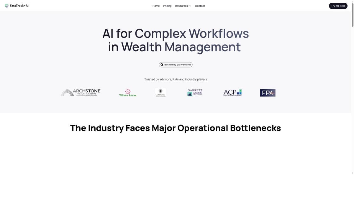 FastTrackr AI