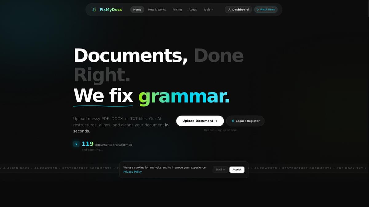 FixMyDocs
