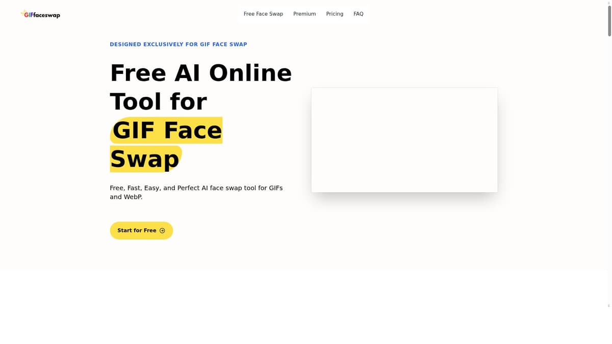GIF Face Swap
