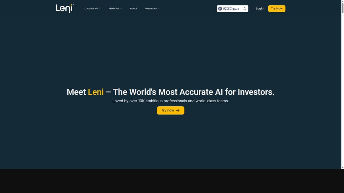 Leni Analyst