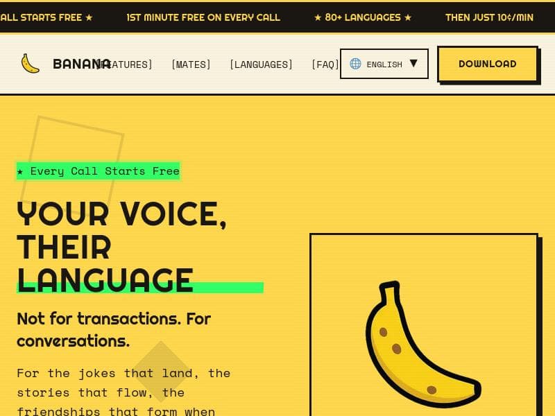 The Banana App