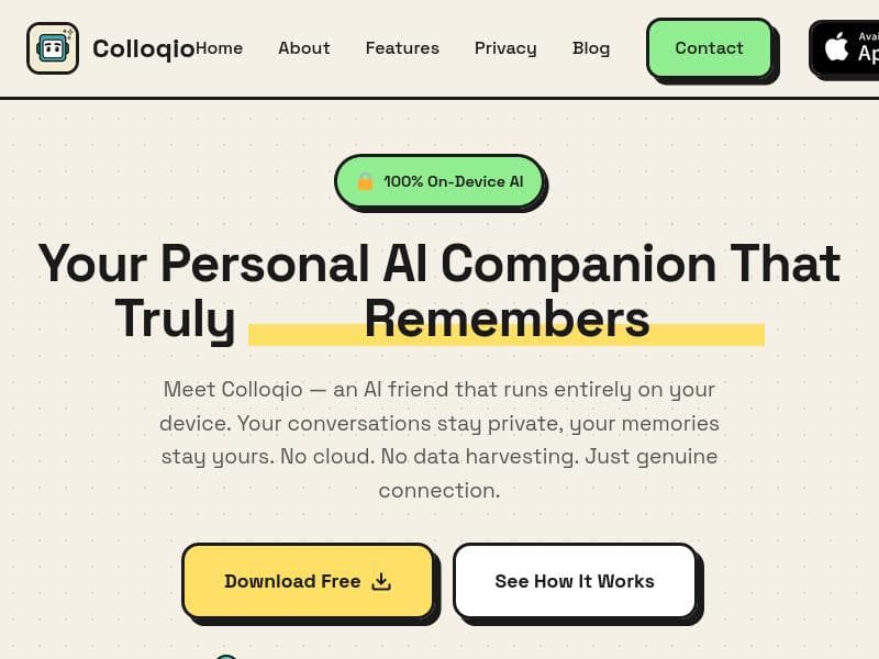 Colloqio