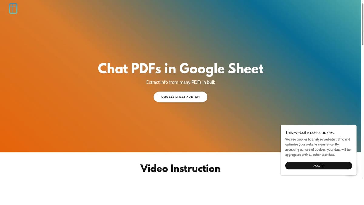 PDF AI Sheet