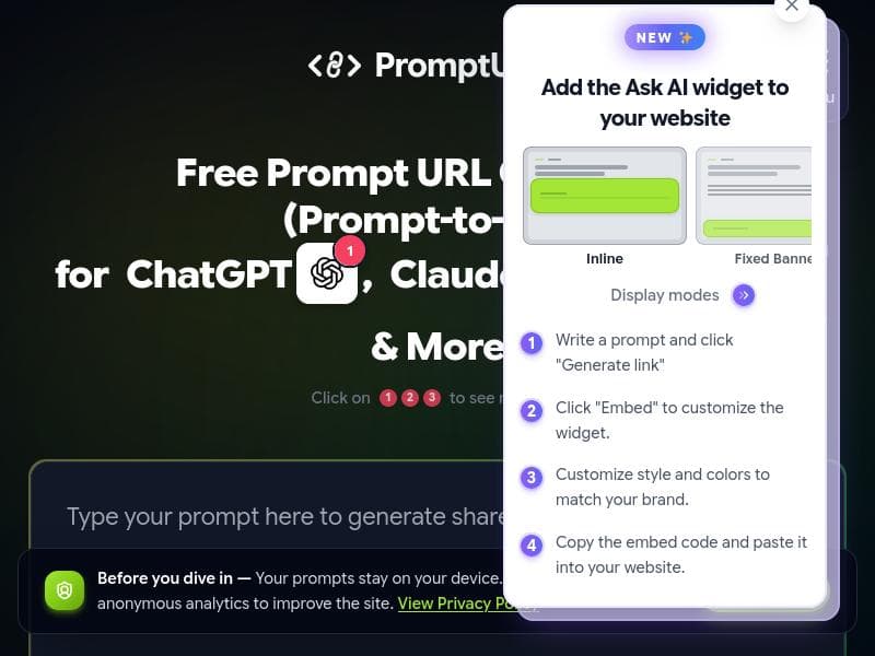 PromptURLs