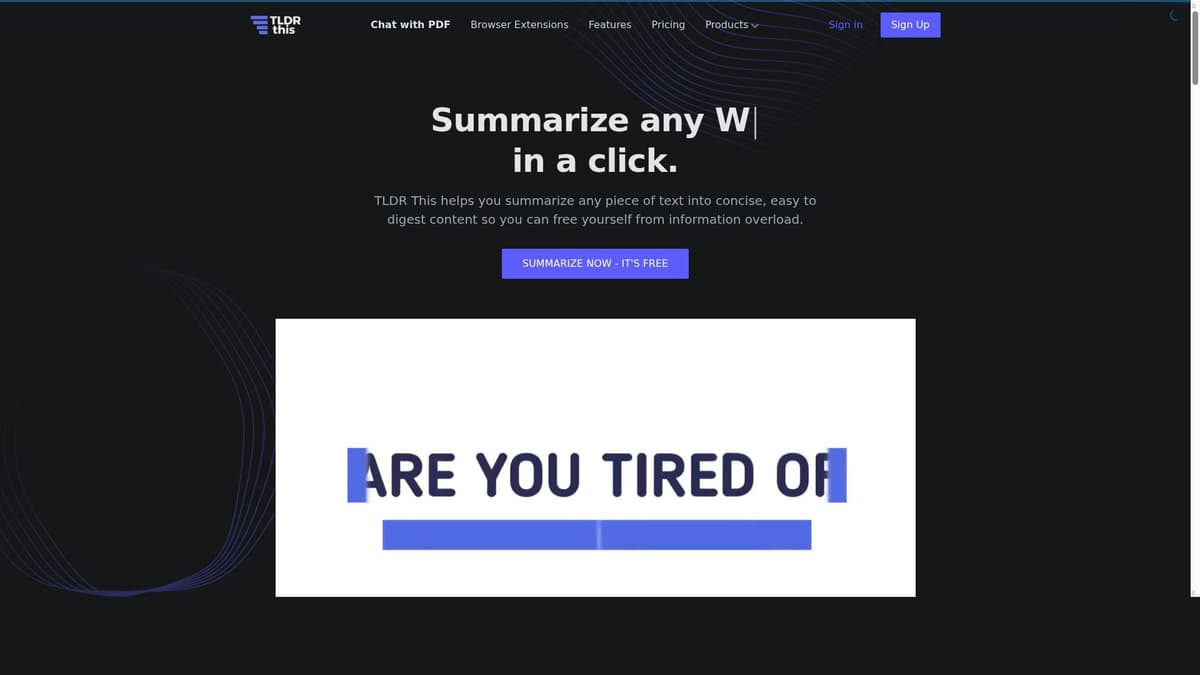 Tldrthis.com